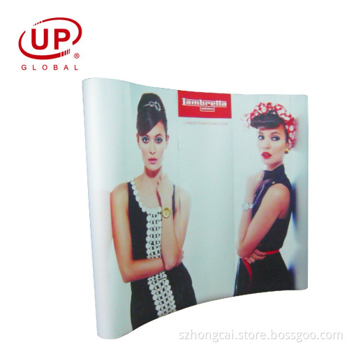 Suzhou Hongcai aluminum alloy Fabric pop up display for Exhibition